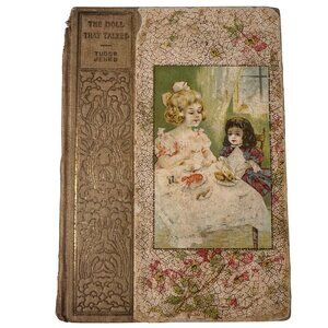 1905 The Dolls That Talked By Tudor Jenks Illustrated Hardcover Book Antique